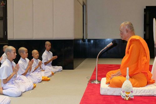 ภาพ No.18907:ประมวลภาพพิธีบรรพชาสามเณรยุวธรรมทายาท รุ่น 24 โครงการ 2