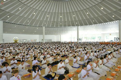 ภาพ No.19075:วันออกพรรษา ณ วัดพระธรรมกาย