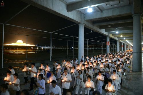 ภาพ No.19097:วันออกพรรษา ณ วัดพระธรรมกาย