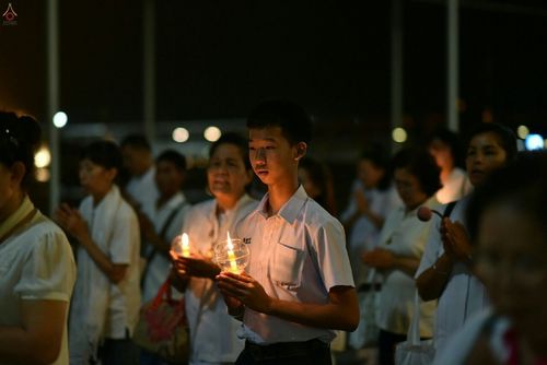 ภาพ No.19119:วันออกพรรษา ณ วัดพระธรรมกาย