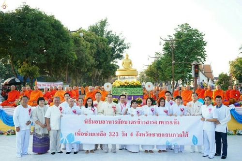 ภาพ No.19424:ประมวลภาพตักบาตรพระ 1,199 รูป ณ ข่วงเมืองน่าน