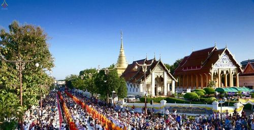 ภาพ No.19433:ประมวลภาพตักบาตรพระ 1,199 รูป ณ ข่วงเมืองน่าน