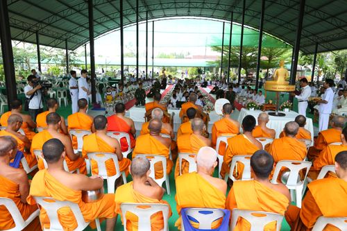 ภาพ No.29559:พิธีถวายสังฆทานแด่คณะสงฆ์ 323 วัด ใน 4 จังหวัดภาคใต้ ครั้งที่ 118