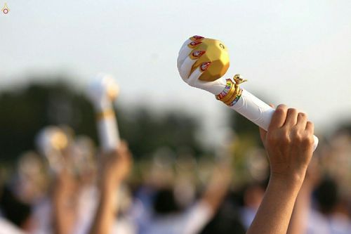 ภาพ No.19700:ประมวลภาพพิธีสถาปนามหาวิหารพระมงคลเทพมุนี (สด จนฺทสโร) ณ คลองบางนางแท่น