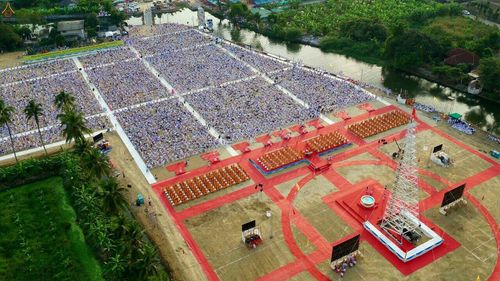 ภาพ No.19707:ประมวลภาพพิธีสถาปนามหาวิหารพระมงคลเทพมุนี (สด จนฺทสโร) ณ คลองบางนางแท่น