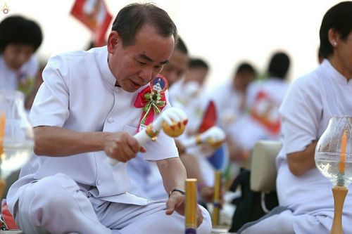 ภาพ No.19712:ประมวลภาพพิธีสถาปนามหาวิหารพระมงคลเทพมุนี (สด จนฺทสโร) ณ คลองบางนางแท่น