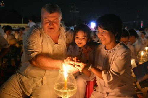 ภาพ No.19717:ประมวลภาพพิธีสถาปนามหาวิหารพระมงคลเทพมุนี (สด จนฺทสโร) ณ คลองบางนางแท่น