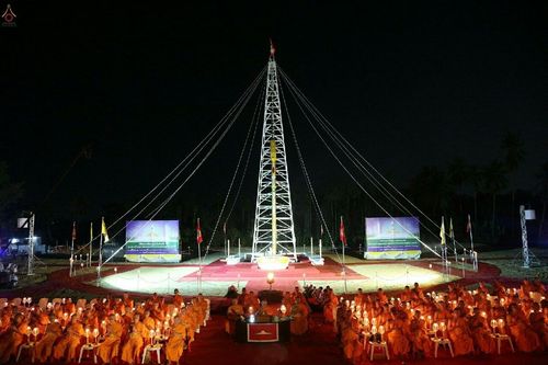 ภาพ No.19726:ประมวลภาพพิธีสถาปนามหาวิหารพระมงคลเทพมุนี (สด จนฺทสโร) ณ คลองบางนางแท่น