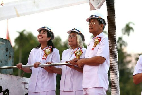 ภาพ No.19739:ประมวลภาพพิธีสถาปนามหาวิหารพระมงคลเทพมุนี (สด จนฺทสโร) ณ คลองบางนางแท่น