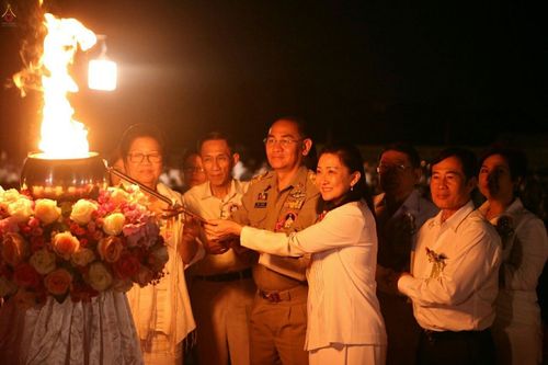 ภาพ No.19767:ประมวลภาพพิธีสถาปนามหาวิหารพระมงคลเทพมุนี (สด จนฺทสโร) ณ คลองบางนางแท่น