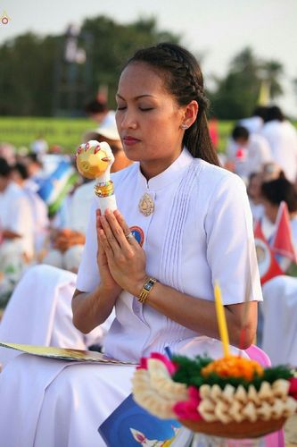 ภาพ No.19771:ประมวลภาพพิธีสถาปนามหาวิหารพระมงคลเทพมุนี (สด จนฺทสโร) ณ คลองบางนางแท่น