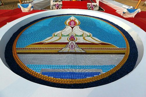 ภาพ No.19775:ประมวลภาพพิธีสถาปนามหาวิหารพระมงคลเทพมุนี (สด จนฺทสโร) ณ คลองบางนางแท่น