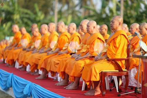 ภาพ No.19778:ประมวลภาพพิธีสถาปนามหาวิหารพระมงคลเทพมุนี (สด จนฺทสโร) ณ คลองบางนางแท่น