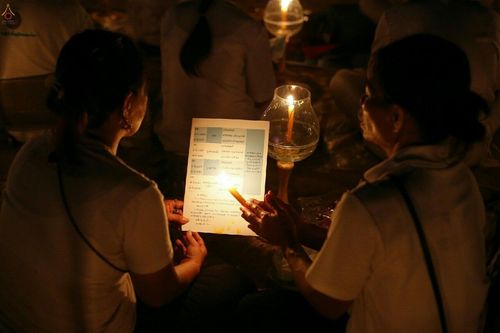 ภาพ No.19790:ประมวลภาพพิธีสถาปนามหาวิหารพระมงคลเทพมุนี (สด จนฺทสโร) ณ คลองบางนางแท่น