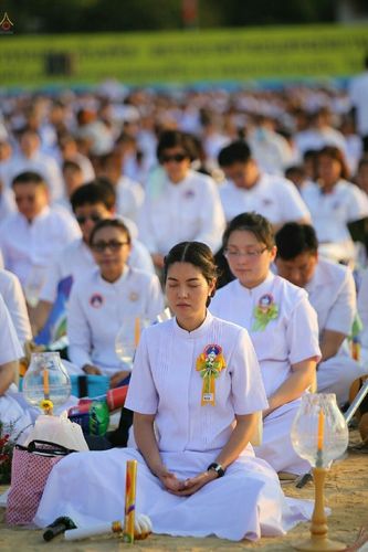 ภาพ No.19795:ประมวลภาพพิธีสถาปนามหาวิหารพระมงคลเทพมุนี (สด จนฺทสโร) ณ คลองบางนางแท่น