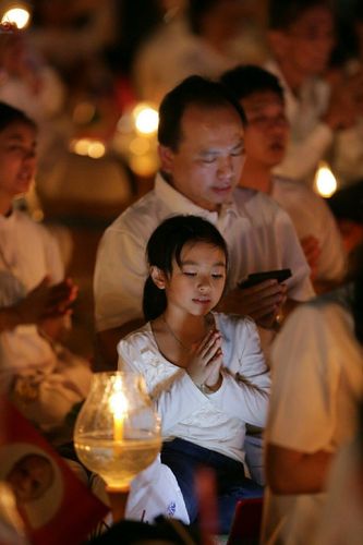 ภาพ No.19796:ประมวลภาพพิธีสถาปนามหาวิหารพระมงคลเทพมุนี (สด จนฺทสโร) ณ คลองบางนางแท่น