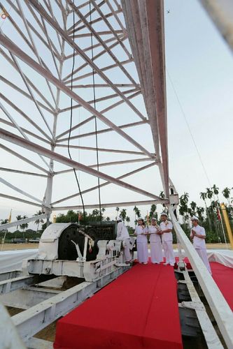 ภาพ No.19799:ประมวลภาพพิธีสถาปนามหาวิหารพระมงคลเทพมุนี (สด จนฺทสโร) ณ คลองบางนางแท่น