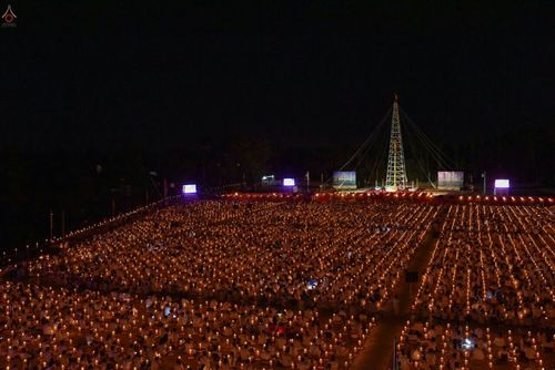 ภาพ No.19807:ประมวลภาพพิธีสถาปนามหาวิหารพระมงคลเทพมุนี (สด จนฺทสโร) ณ คลองบางนางแท่น