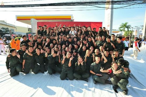 ภาพ No.19542:ประมวลภาพตักบาตรพระนานาชาติ 10,000 รูป จ.เชียงใหม่ วันอาทิตย์ 27 ธันวาคม พ.ศ. 2558