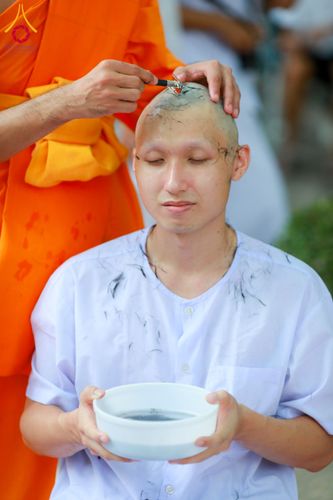 ภาพ No.135819:พิธีปลงผมธรรมทายาท โครงการบรรพชาและอุปสมบทหมู่ รุ่นบูชาธรรม 80 ปี หลวงพ่อธัมมชโย ณ หมู่บ้านบรรลุธรรม วัดพระธรรมกาย วันที่ 7 เมษายน พ.ศ. 2567