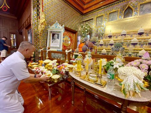 ภาพ No.223255:วันที่ 2 -10 พฤษภาคม พ.ศ. 2568 พิธีตัดปอยผม ปลงผม พิธีขอขมาลาอุปสมบทอุทิศชีวิต ของอุบาสก พิสิทธิ์ หมื่นแกล้ว  ณ วัดพระธรรมกาย