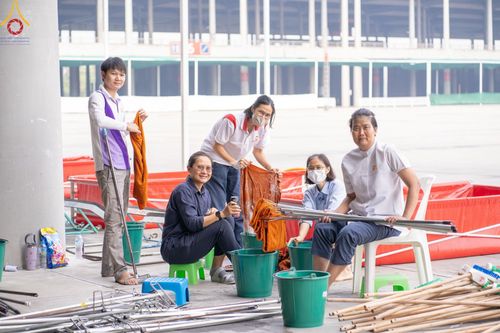 ภาพ No.123455:V.25 ชิตังเม การเตรียมงาน เก็บงาน การรับบุญของเจ้าหน้าที่หน่วยงานต่างๆ เพื่อโครงการธรรมยาตรา กตัญญูบูชา มหาปูชนียาจารย์ พระมงคลเทพมุนี (สด จนฺทสโร) พระผู้ปราบมาร อนุสรณ์สถาน 7 แห่ง ปีที่ 12 ระหว่างวันที่ 2 - 31 มกราคม พ.ศ.2567