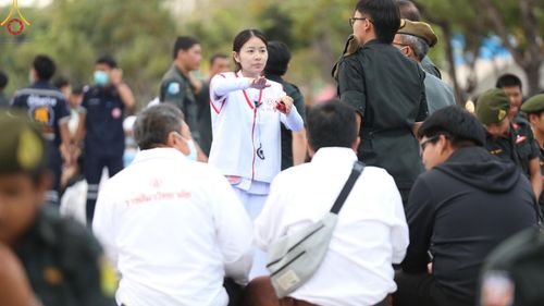 ภาพ No.126877:V.30 เต็มที่ เพื่อโคราช การเตรียมงาน ปฏิบัติงาน และเก็บงาน ของเจ้าหน้าที่หน่วยงานต่างๆ ทุกภาคส่วน เพื่อพิธีทำบุญเมืองนครราชสีมา ฉลอง 556 ปี ตักบาตรพระ 10,000 รูป ในวันเสาร์ที่ 2 มีนาคม พ.ศ.2567 ณ อนุสาวรีย์ท้าวสุรนารี จ.นครราชสีมา จัดโดย คณะสงฆ์จังหวัดนค