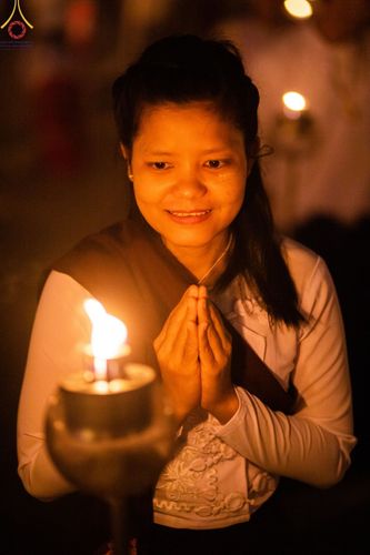 ภาพ No.77300:พิธีจุดมาฆประทีป ในวันมาฆบูชา อาทิตย์ต้นเดือนที่ 6 มีนาคม พ.ศ. 2566 ณ วัดพระธรรมกาย อ.คลองหลวง จ.ปทุมธานี