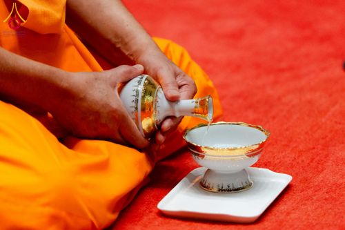 ภาพ No.223678:วันที่ 11 พฤษภาคม พ.ศ. 2568 พิธีบรรพชาของอุบาสก พิสิทธิ์ หมื่นแกล้ว  ณ วัดพระธรรมกาย