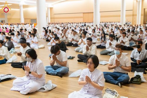 ภาพ No.306432:วันที่ 31 มกราคม พ.ศ. 2569  พิธีบำเพ็ญกุศล 100 วัน เพื่ออุทิศถวายแด่  สมเด็จพระนางเจ้าสิริกิติ์ พระบรมราชินีนาถ พระบรมราชชนนีพันปีหลวง ณ ห้องแก้วสารพัดนึก2 วัดพระธรรมกาย ปทุมธานี