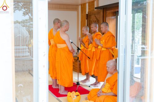 ภาพ No.148522:พิธีปฐมอุปสมบท สมโภชอุโบสถ บูชาธรรม 80 ปี หลวงพ่อธัมมชโย  วันอาทิตย์ที่ 11 สิงหาคม พ.ศ. 2567 วัดพระธรรมกายโทชิหงิ ประเทศญี่ปุ่น