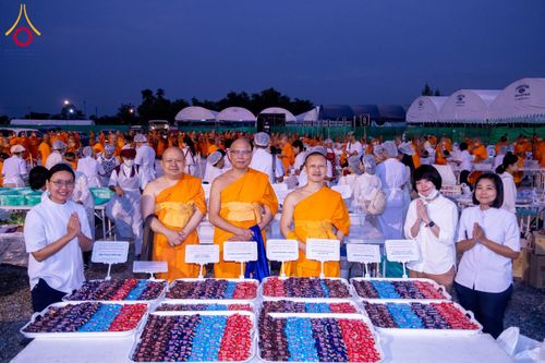 ภาพ No.118057:พิธีถวายภัตตาหารเป็นสังฆทาน แด่คณะพระธรรมยาตรา ปีที่ 12 วันที่ 24 มกราคม พ.ศ. 2567 ณ อนุสรณ์สถานบางนางแท่น จ.นครปฐม