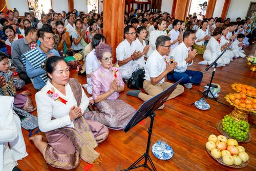ภาพ No.91969:5 งานมหัคคตกุศล ณ วัดสิริวิเวก แขวงจำปาสัก สปป. ลาว วันที่ 1 พฤศจิกายน พ. ศ. 2566