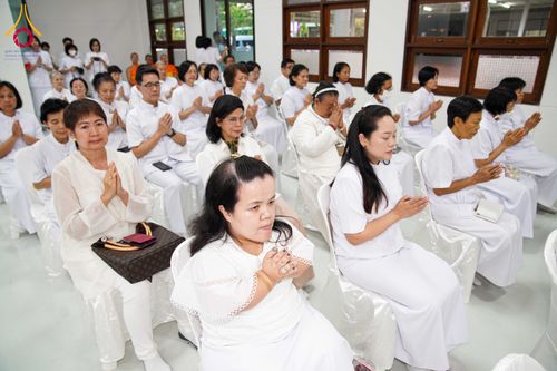 ภาพ No.315156:วันจันทร์ที่ 23 มีนาคม พ.ศ. 2569 พิธีบำเพ็ญกุศล คุณพ่อณรงค์ จินตมากุล  สิริอายุ 99 ปี 11 เดือน โยมบิดา พระครูปลัดรัตนวีรวัฒน์ (รังสฤษดิ์ อิทฺธิจินตโก) ที่ปรึกษาเจ้าคณะจังหวัดปทุมธานี เจ้าอาวาสวัดพระธรรมกาย  ณ ห้องปลูกศรัทธา 2 วัดพระธรรมกาย ปทุมธานี