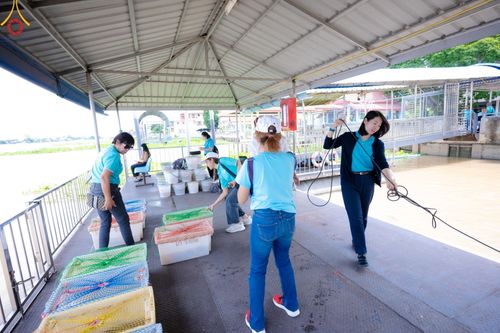 ภาพ No.150508:ชมรมจิตอาสาอนุรักษ์สิ่งแวดล้อม จัดกิจกรรมสหวาระเดือนเกิด ประจำเดือน สิงหาคม วันจันทร์ที่ 26 สิงหาคม พ.ศ. 2567