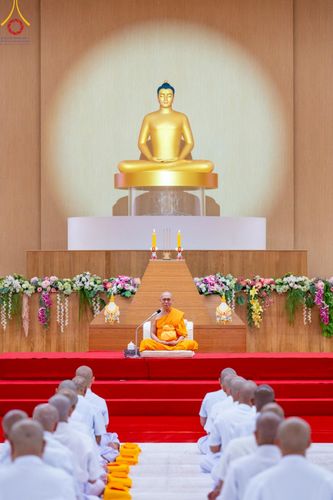 ภาพ No.217206:วันเสาร์ที่ 12 เมษายน พ.ศ. 2568 พิธีบรรพชา พิธีขอศีลและขอนิสสัย พิธีมอบบาตร ในโครงการอุปสมบทหมู่ บูชาธรรมหลวงพ่อธัมมชโย, โครงการธรรมทายาท ระดับอุดมศึกษา รุ่นที่ 52 ,  โครงการบวชพระนานาชาติ AEC & WAB CEO รุ่นที่ 4 ณ วัดพระธรรมกาย