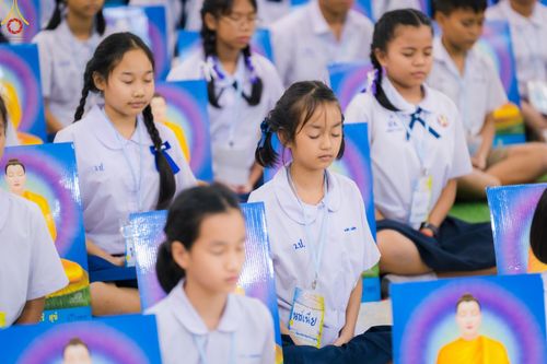 ภาพ No.106632:วันรวมพลังเด็กดี V-star ผู้นำฟื้นฟูศีลธรรมโลก จังหวัดสมุทรสาคร วันพฤหัสบดีที่ 28 ธันวาคม พ.ศ. 2566 ณ โรงเรียนสมุทรสาครวิทยาลัย อำเภอเมือง จังหวัดสมุทรสาคร