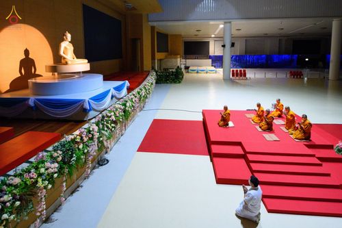 ภาพ No.80455:องค์กรภาคีเครือข่าย "บวร" จังหวัดปทุมธานี ศึกษาดูงานโครงการบรรพชาสามเณรฟื้นฟูพระพุทธศาสนาทั่วไทย ชมนิทรรศการ และสื่อนวัตกรรมพระพุทธศาสนาภาพยนต์ 3 มิติ - จักรวาลนฤมิต เรื่อง "พระสัมมาสัมพุทธเจ้า พระบรมศาสดาเอกของโลก" วันศุกร์ที่ 28 เมษายน พ.ศ.2566