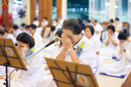 ภาพ No.113643:พิธีถวายภัตตาหารเป็นสังฆทาน แด่คณะพระธรรมยาตรา ปีที่ 12 วันที่ 17 มกราคม พ.ศ. 2567 ณ วัดโบสถ์(บน) บางคูเวียง จ.นนทบุรี