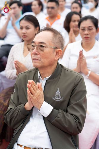 ภาพ No.210291:วันอาทิตย์ที่ 9 มีนาคม พ.ศ. 2568 พ่อเมืองโคราชจัดตักบาตรพระหมื่น ทำบุญเมือง 557 ปี