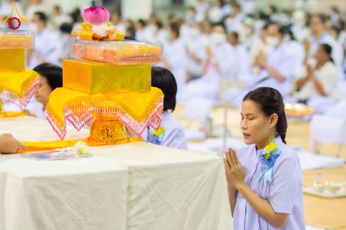 ภาพ No.120622:พิธีถวายภัตตาหารเป็นสังฆทาน แด่คณะพระธรรมยาตรา ปีที่ 12 วันที่ 29 มกราคม พ.ศ. 2567 ณ สภาธรรมกายสากล วัดพระธรรมกาย