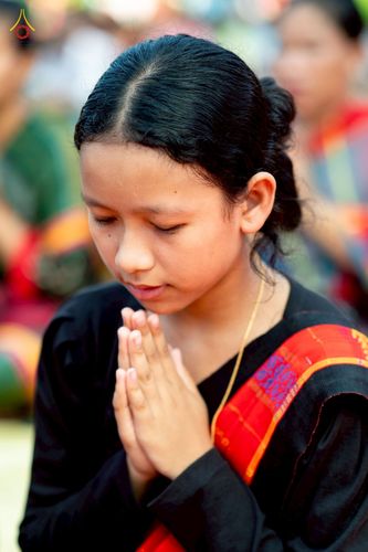 ภาพ No.257521:วันที่ 17 ตุลาคม พ.ศ. 2568 พิธีทอดกฐินสมทบวัดกัลยาณมิตรต่างประเทศ  บูชาธรรม 81 ปี หลวงพ่อธัมมชโย ณ ศูนย์ปฏิบัติธรรมไมตรีปูร์ เมืองคาร์การชารี ประเทศบังกลาเทศ 