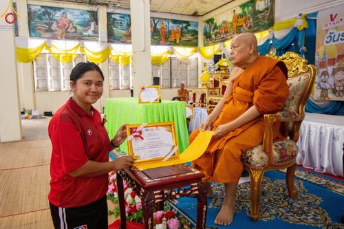 ภาพ No.102687:วันรวมพลังเด็กดี V-Star คนดีศรีชัยภูมิ จังหวัดชัยภูมิ ณ วัดไพรีพินาศ อ.เมือง จ.ชัยภูมิ วันที่ 1 ธันวาคม พ.ศ. 2566