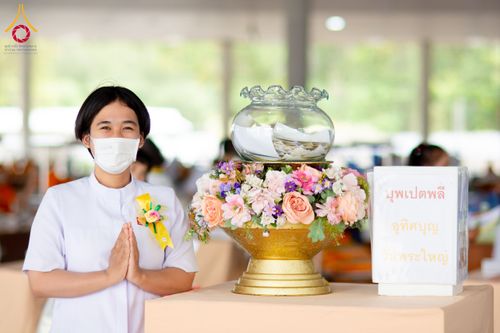 พิธีบุพเปตพลี ครั้งที่ 147 อุทิศบุญแด่หมู่ญาติที่ล่วงลับไปแล้ว และสืบทอดอายุพระพุทธศาสนา วันเสาร์ที่  9 มีนาคม พ.ศ. 2567 (วันพระแรม 8 ค่ำ เดือน 3) ณ หอฉันคุณยายอาจารย์ฯ วัดพระธรรมกาย จ.ปทุมธานี