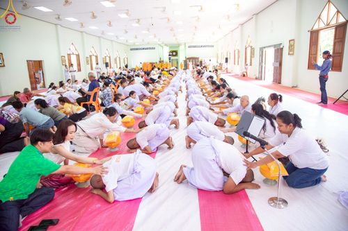 ภาพ No.216382:วันเสาร์ที่ 5 เมษายน พ.ศ. 2568 พิธีขอบรรพชา พิธีขอสรณคมน์และศีล พิธีขอนิสสัย พิธีถวายบาตร ในโครงการบรรพชาสามเณรฟื้นฟูพระพุทธศาสนาทั่วไทย  ณ วัดพระพุทธบาท ราชวรมหาวิหาร ต.ขุนโขลน อ.พระพุทธบาท จ.สระบุรี