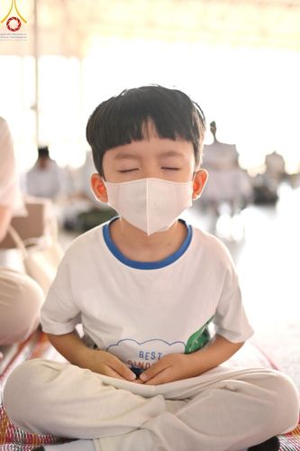 ภาพ No.222783:วันอาทิตย์ต้นเดือนที่ 4 พฤษภาคม พ.ศ. 2568 พิธีบูชาข้าวพระ ณ สภาธรรมกายสากล วัดพระธรรมกาย