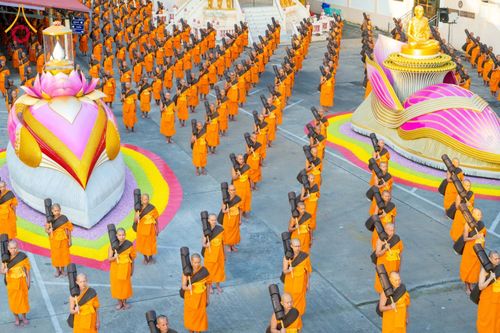 ภาพ No.197074:พระธรรมยาตราปฏิบัติธรรม และถ่ายภาพหมู่ประวัติศาสตร์ ณ วัดโบสถ์(บน) ตำบลบางคูเวียง อำเภอบางกรวย จังหวัดนนทบุรี ในโครงการธรรมยาตรา กตัญญูบูชา มหาปูชนียาจารย์ พระมงคลเทพมุนี(สด จนฺทสโร) พระผู้ปราบมาร อนุสรณ์สถาน 7 แห่ง ปีที่ 13 วันที่ 18 มกราคม พ.ศ. 2568