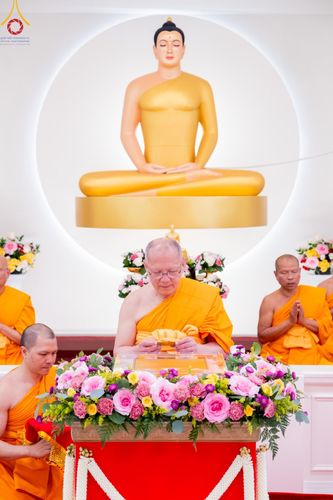 ภาพ No.144723:พิธีประดิษฐานลูกนิมิตมหาสมบัติ ผูกสีมาสถาปนาอุโบสถ บูชาธรรม ๘๐ ปี หลวงพ่อธัมมชโย วันอาทิตย์ที่ ๓๐ มิถุนายน พ.ศ. ๒๕๖๗ วัดพระธรรมกายนิวเจอร์ซี ประเทศสหรัฐอเมริกา