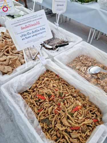 ภาพ No.109900:ถวายภัตตาหารเป็นสังฆทาน แด่คณะพระธรรมยาตราฯ ปีที่ 12 วันที่ 11 มกราคม พ.ศ. 2567 ณ อนุสรณ์สถานคลองบางนางแท่น  อ.สามพราน จ.นครปฐม