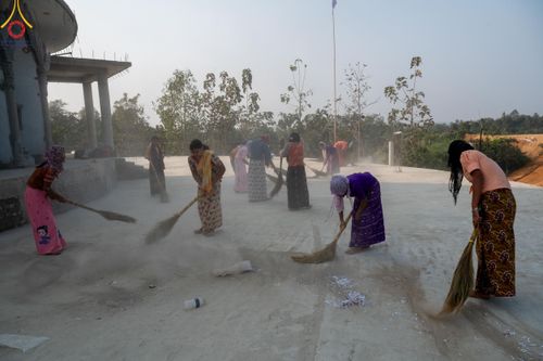 ภาพ No.127186:Photo Story ปฐมบรรพชาชาวพุทธมาร์มา เริ่ม วันที่ 2 กุมภาพันธ์ พ.ศ. 2567 ณ วัดธัมจักร อรัญกุฏิ เมืองรัมการ์ คาร์กาชารี บังกลาเทศ